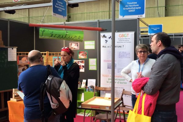 Le stand du GBGT au Salon de l'Éducation